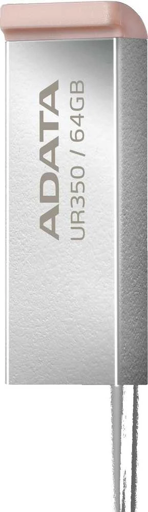 ADATA | USB atmintinė | UR350 | 64 GB | USB A tipo | Ruda