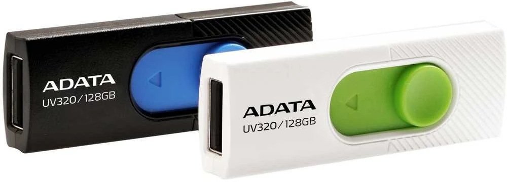 Atmintukas Adata UV320 32GB Baltas/Žalias