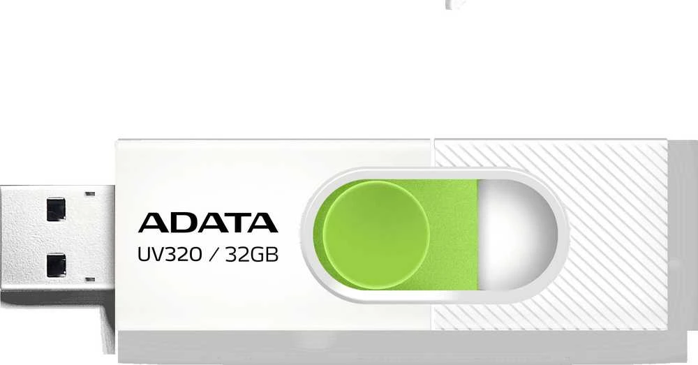 Atmintukas Adata UV320 32GB Baltas/Žalias