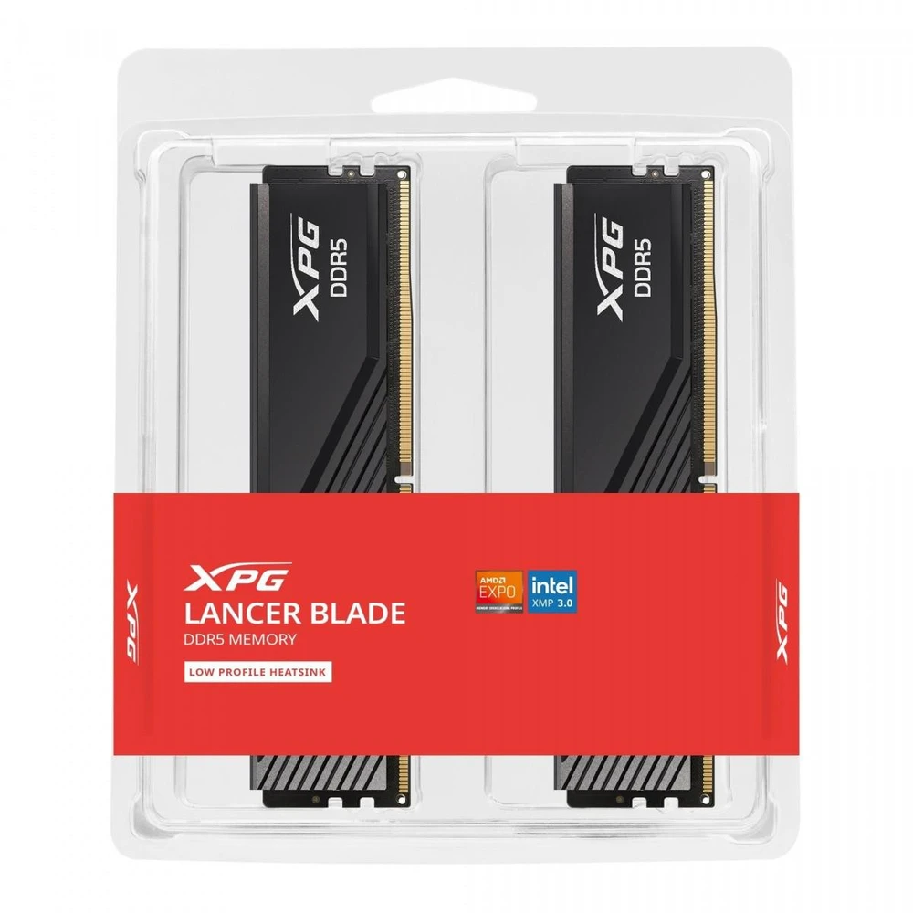 Vidinė atmintis (RAM) ADATA XPG Lancer Blade Juodas, 32GB, DDR5, 6000MHz