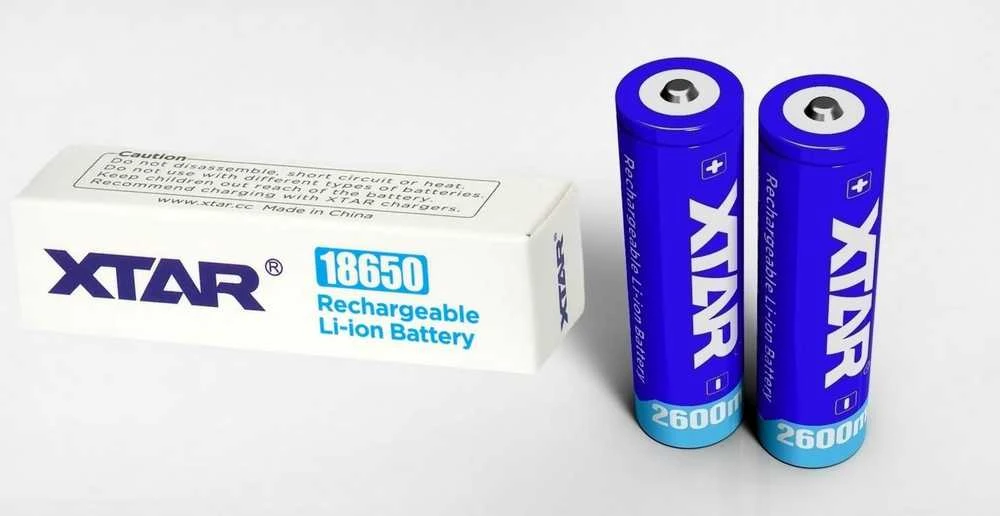 Akumuliatorius 18650 XTAR - 2600mAh