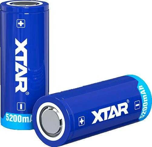 Xtar 5200mAh 3,6V 26650 akumuliatorius su PCB