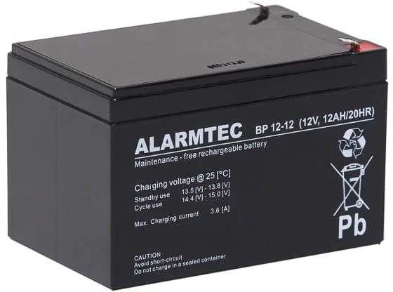 Akumuliatorius AGM ALARMTEC serija BP 12V 12Ah