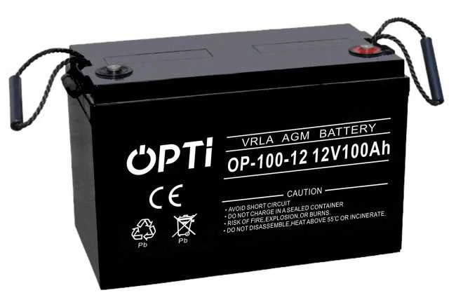 AKUMULIATORIUS 12V/100AH-OPTI