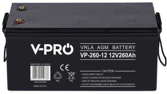Akumuliatorius VOLT POLSKA AGM VPRO 12V 260Ah