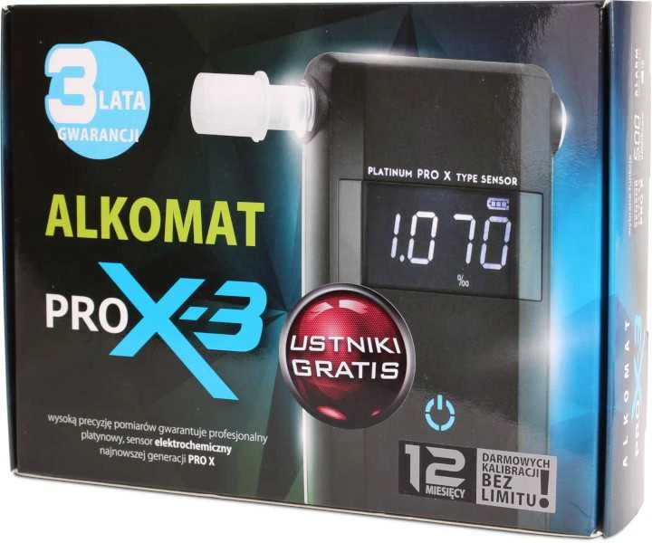 Alkotesteris Alcofind Promiler PRO X-3