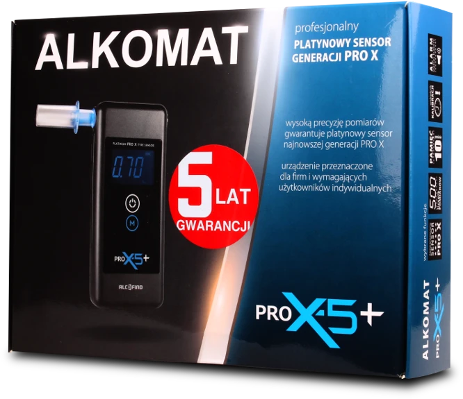 Alkotesteris Alcofind Perms Perms PRO X-5 PLUS