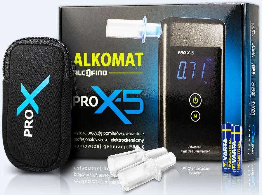 Alkotesteris PRO X-5 su priedų rinkiniu