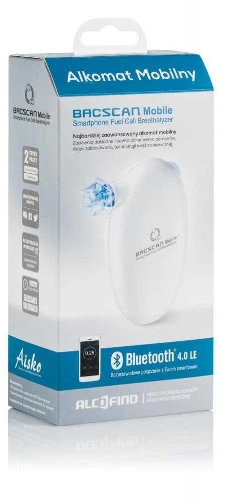 „Alkotesteris HI-TECH MEDICAL BACscan Mobile“ (elektrocheminis)