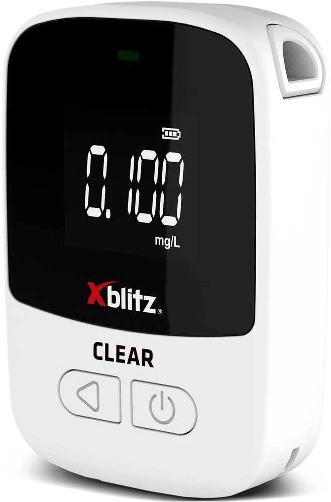 Alkotesteris XBLITZ ELECTROCHEMICAL BREATHALYZER CLEAR