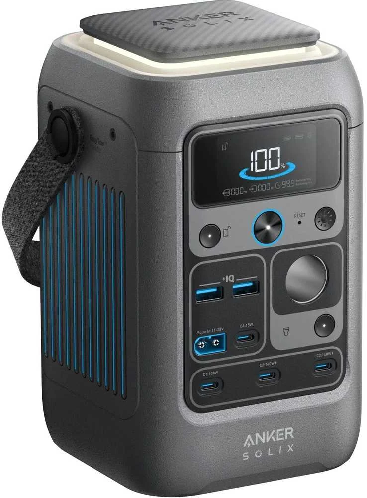 Anker SOLIX C300X DC nešiojama elektros energijos stotis 288 Wh | 300 W