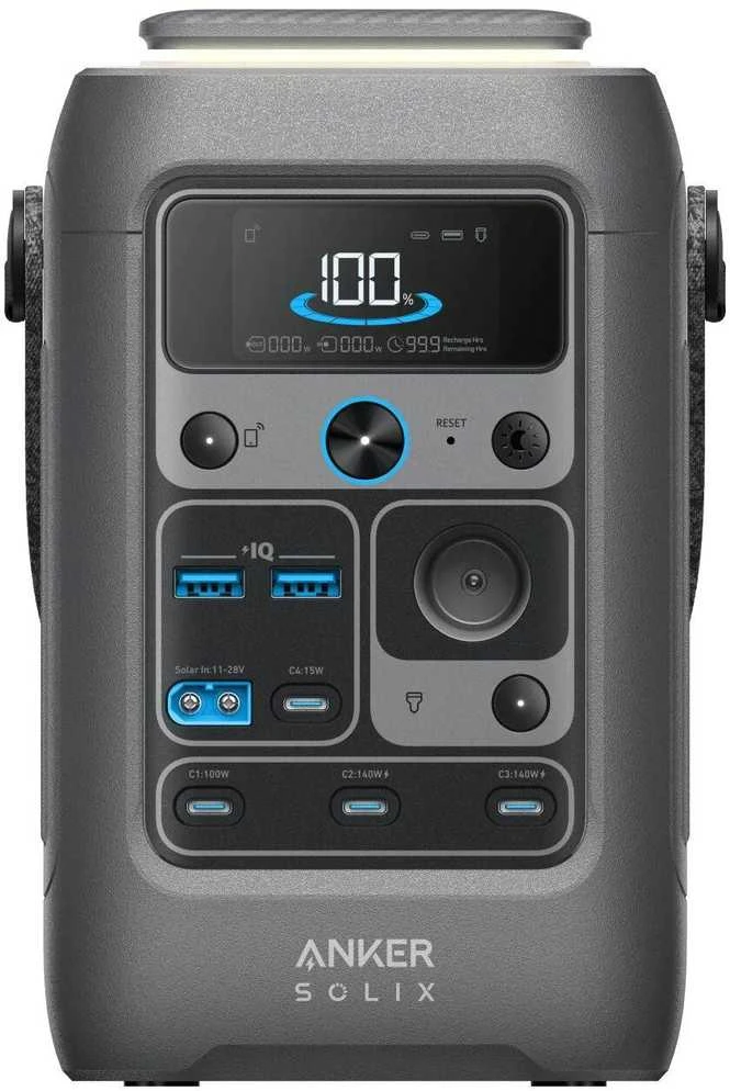 Anker SOLIX C300X DC nešiojama elektros energijos stotis 288 Wh | 300 W