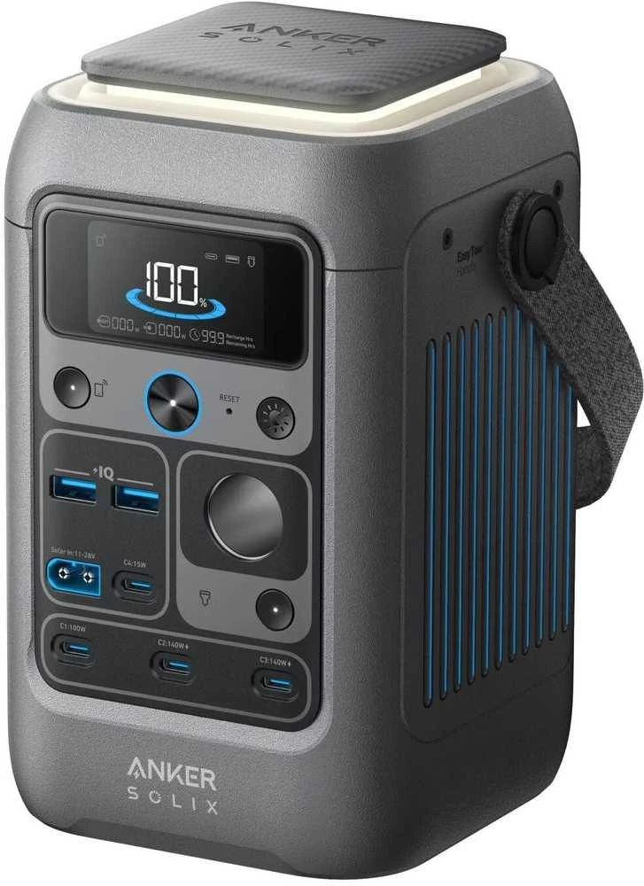 Anker SOLIX C300X DC nešiojama elektros energijos stotis 288 Wh | 300 W