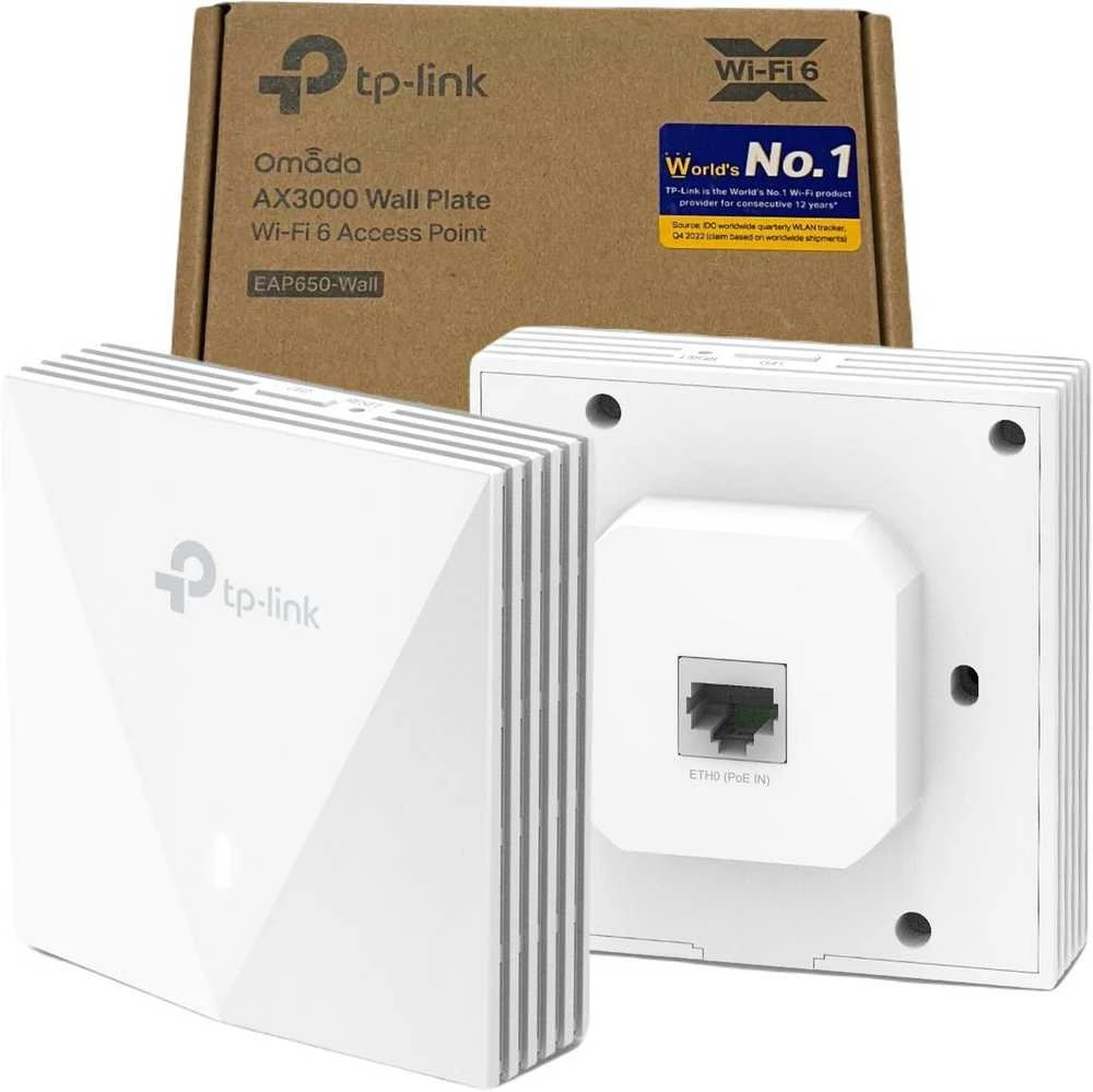 Maršrutizatorius TP-Link Omada AX3000 Wall Plate WiFi 6 Prieigos taškas