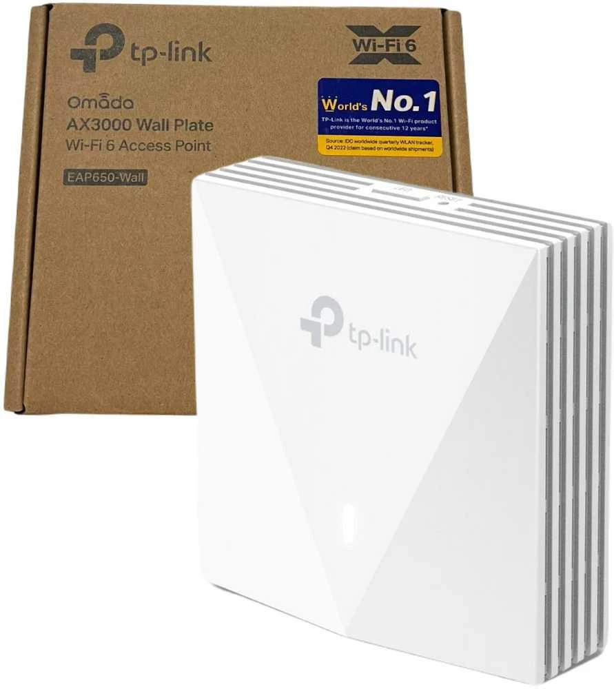 Maršrutizatorius TP-Link Omada AX3000 Wall Plate WiFi 6 Prieigos taškas