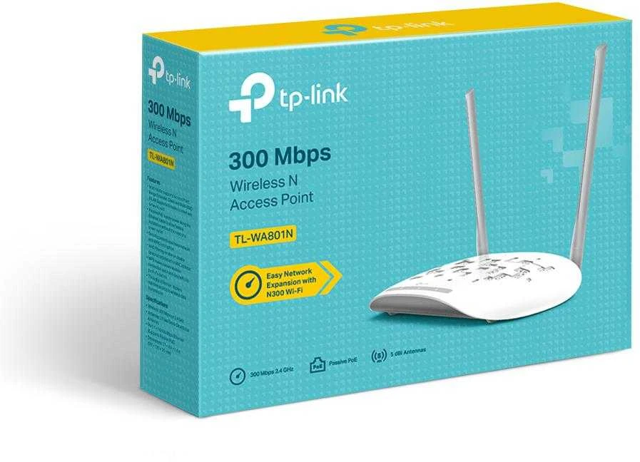 TP-Link Maršrutizatorius TL-WA801N, Baltas