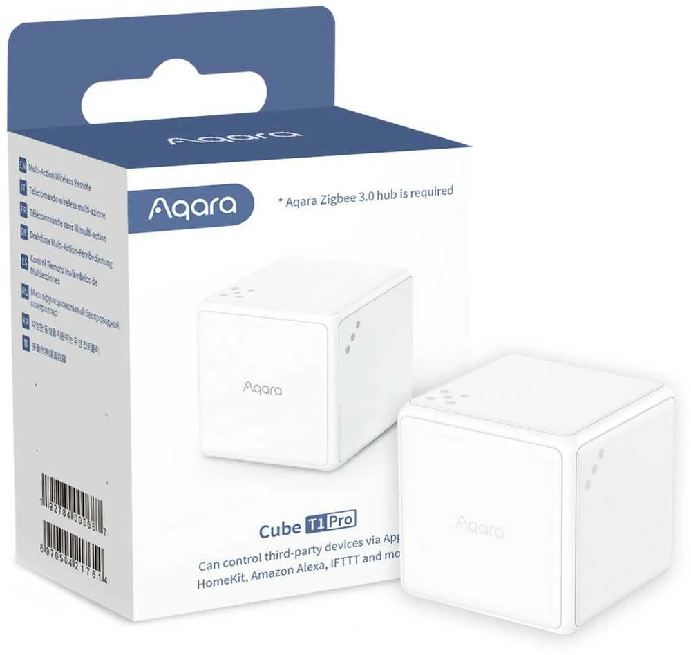 Aqara T1 Pro zigbee išmanusis kubas scenų kontroleris CTP-R01