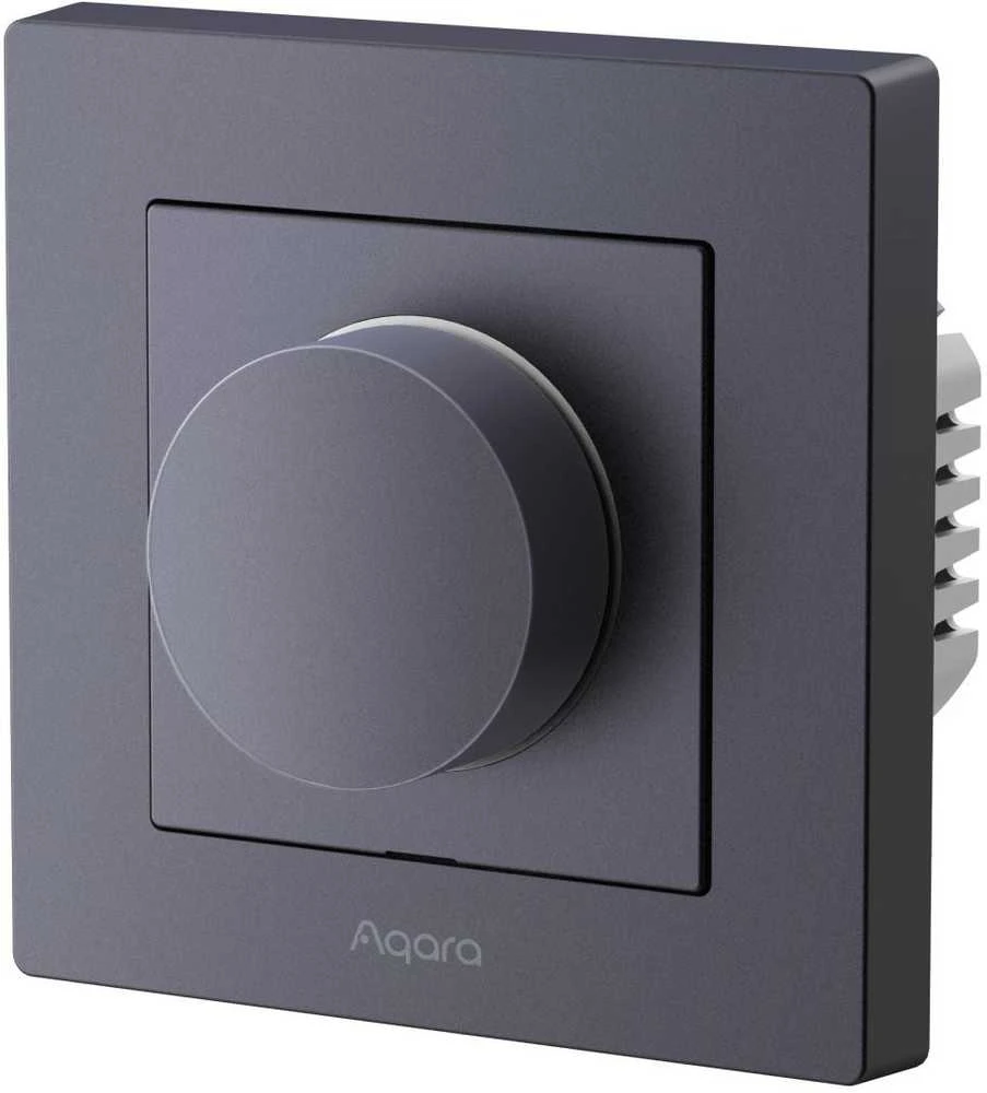 Aqara H2 Dimmer Switch išmanusis Zigbee ir Thread 1 kanalo Šviesos reguliatorius pilkas
