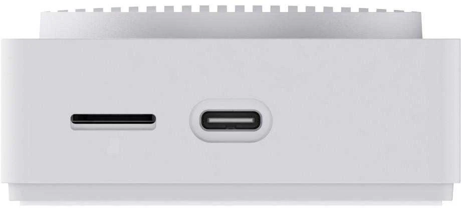 Aqara G410 Select Durų skambutis centralė veikia su Apple HomeKit, Zigbee, Matter, balta