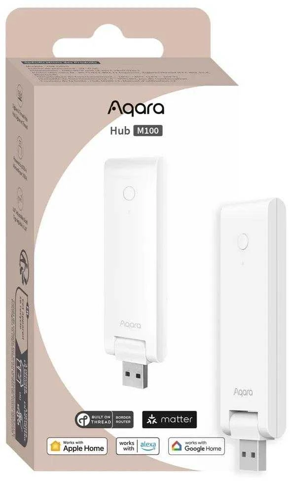 Aqara Hub M100 (neprisijungęs) | Išmaniųjų namų centrinis blokas | „Zigbee“, „Homekit“, ES