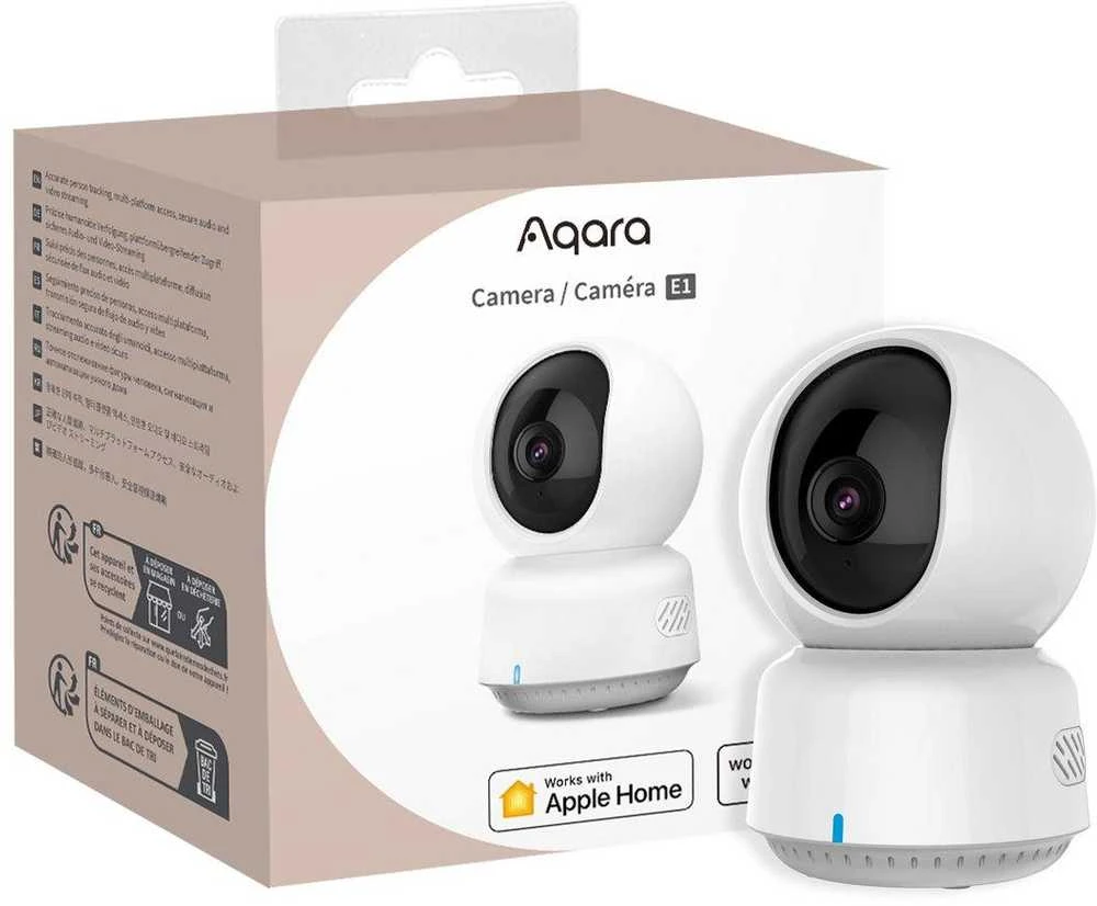 Aqara E1 vidinė kamera 2K 360 Apple HomeKit (CH-C01E)
