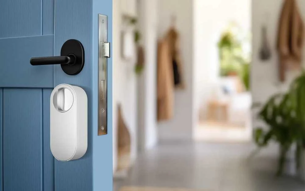 Aqara U200 lite išmanioji durų spyna Matter, Apple Home juoda (EL-D03D)