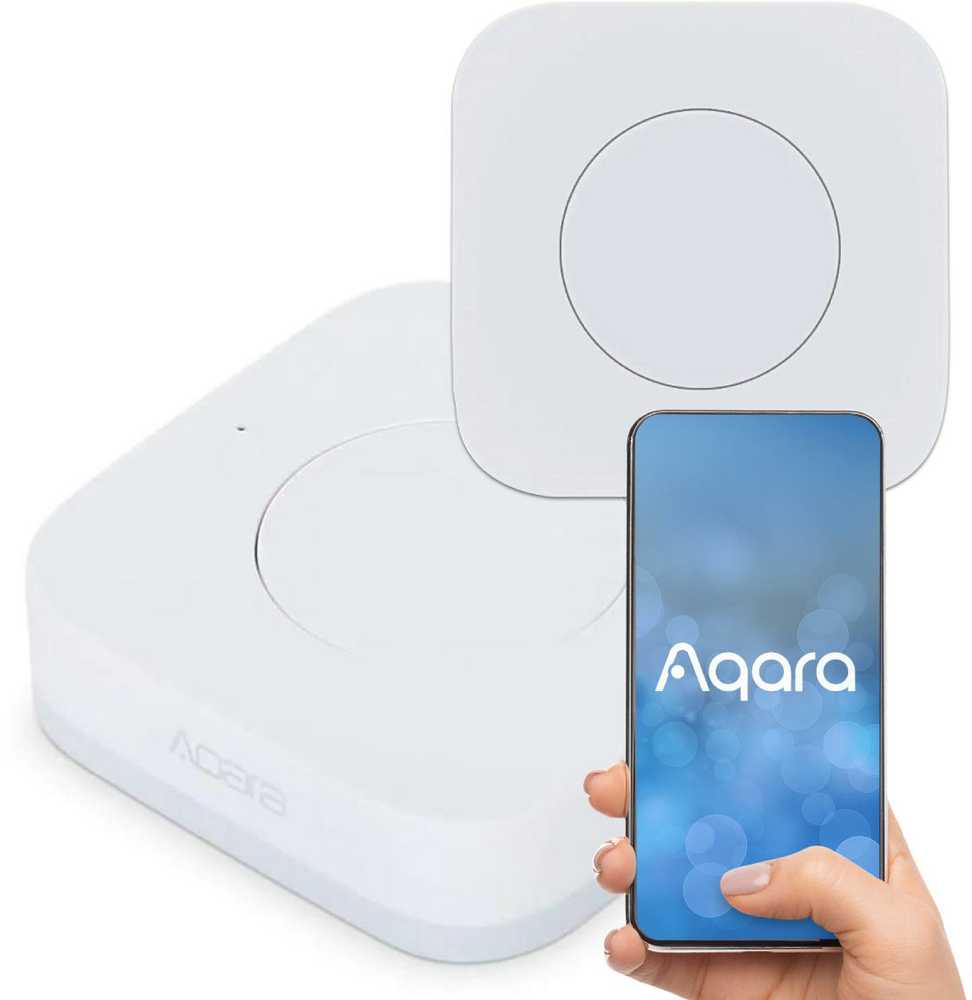 Aqara zigbee bevielis mini jungtukas (WXKG11LM)