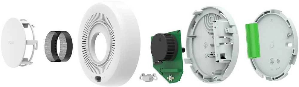 AQARA dūmų detektorius (SD-S01D) Zigbee 3.0