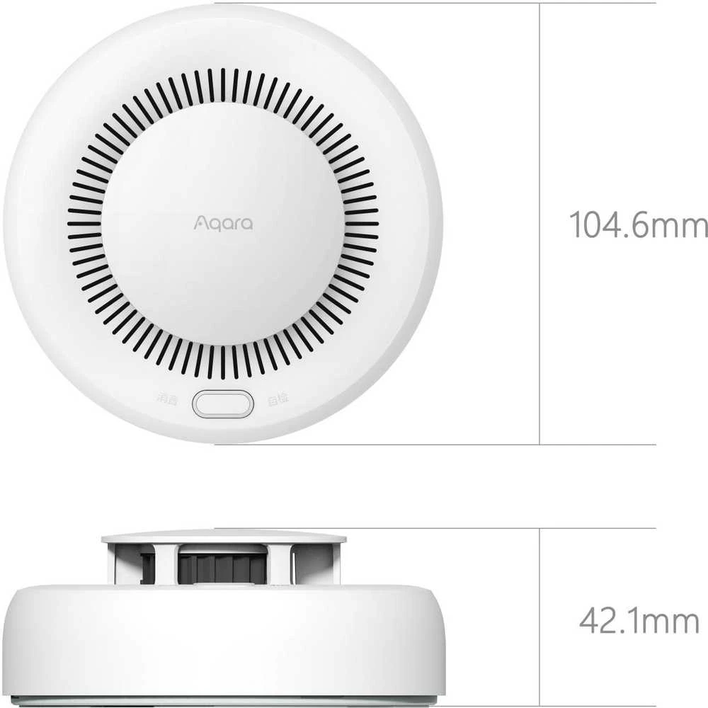 AQARA dūmų detektorius (SD-S01D) Zigbee 3.0