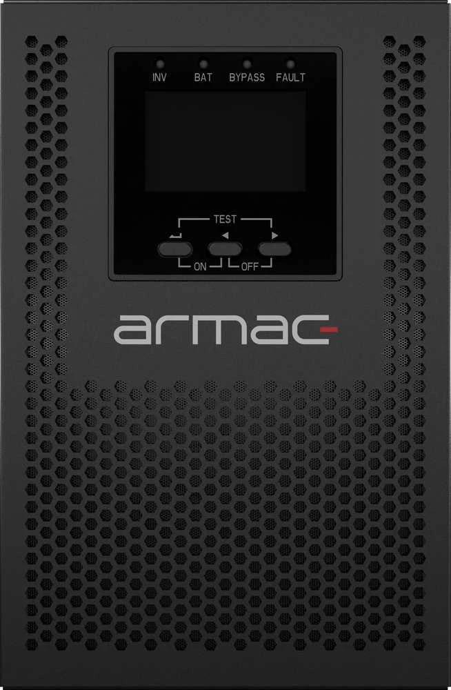 „Armac Office On-Line PF1“ 1000VA LCD 4x IEC C13 metalo sp. obudowa be dulkių