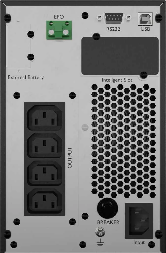 „Armac Office On-Line PF1“ 1000VA LCD 4x IEC C13 metalo sp. obudowa be dulkių