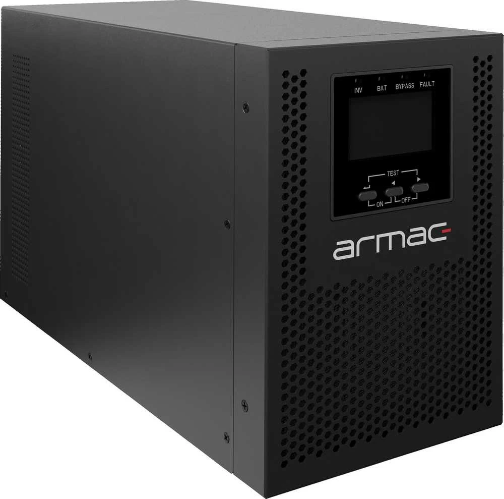 „Armac Office On-Line PF1“ 1000VA LCD 4x IEC C13 metalo sp. obudowa be dulkių