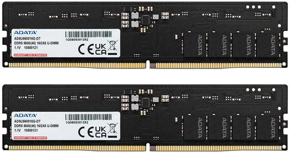 RAM Atminties modulis - ADATA DDR5 32GB (2x16GB) 5600MHz ECC 1.1V