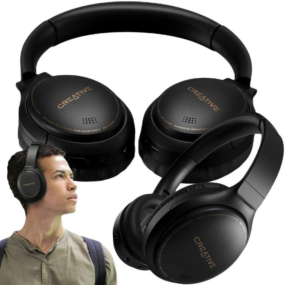 Ausinės Creative Zen Hybrid juoda