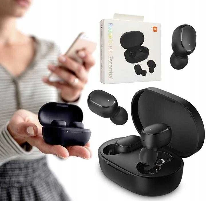 Xiaomi Redmi Buds Essential TWS belaidės ausinės, Juodos
