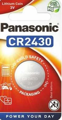 Baterija 3V 280mAh CR2430 PANASONIC CR2430L1BP