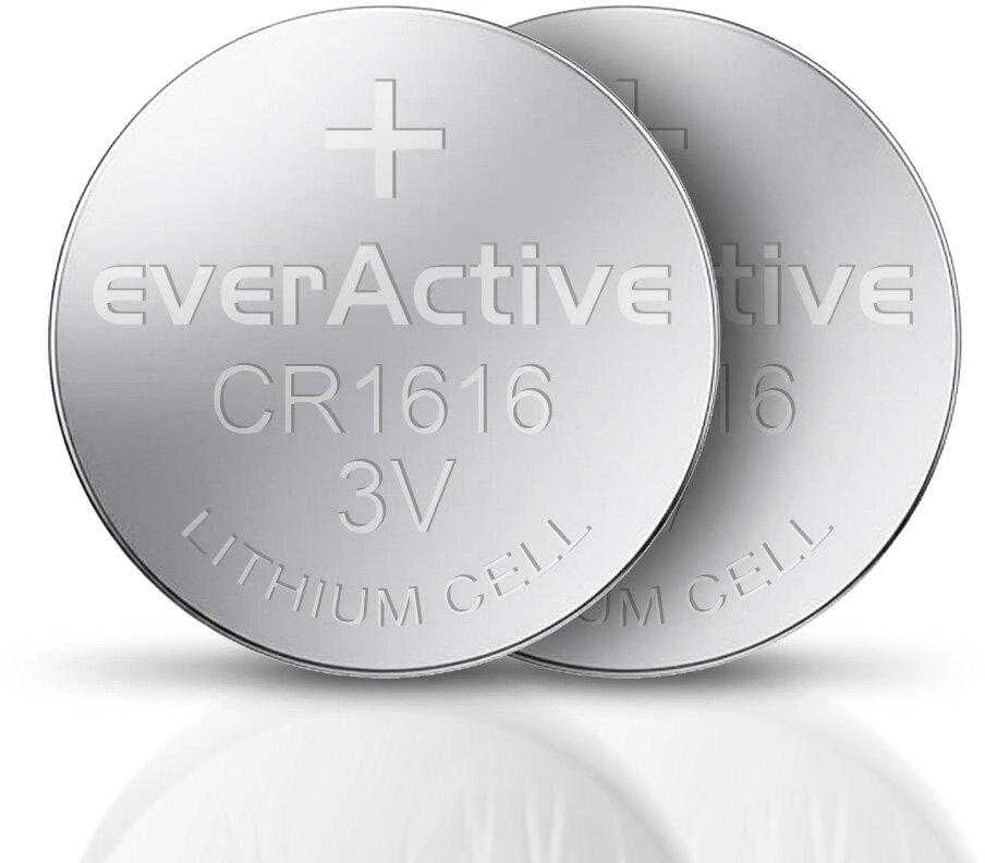 Baterija CR1616 everActive (5 vnt. lizdinėje pakuotėje)