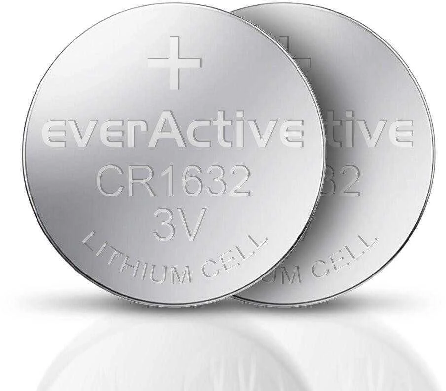 Baterija CR1632 everActive (lizdinė pakuotė, 5 vnt.)