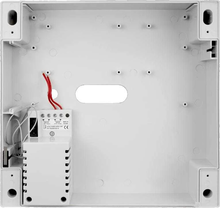 BCS PA-BOX7 plastikinė dėžutė su maitinimo šaltiniu