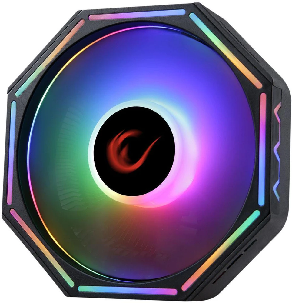 Rampage RM-C04 ventiliatorius su RGB apšvietimu