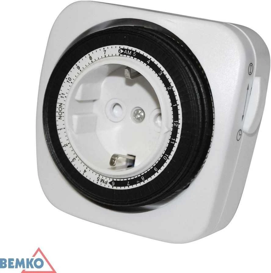 Bemko Mechaninis laikmatis 24H SCHUKO-MINI