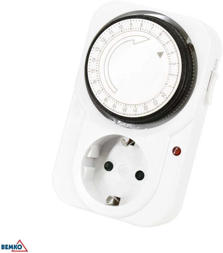 Bemko Mechaninis laikmatis 24H SCHUKO-MINI