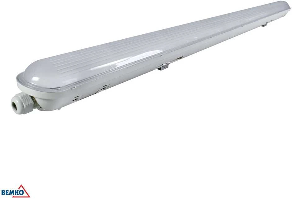 Lubinis šviestuvas Bemko 18W LED linijinis šviestuvas SOLIS, baltas, 4000K, IP65