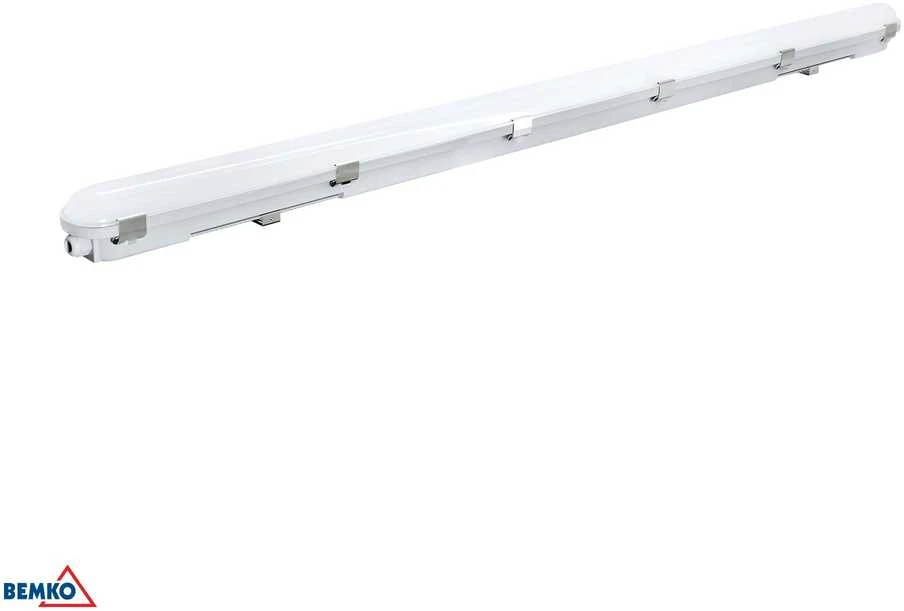 Lubinis šviestuvas Bemko 38-46W LED linijinis šviestuvas ALWIR, pilkas, 4000K, IP66