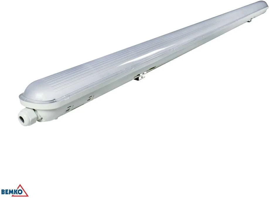 Lubinis šviestuvas Bemko 46W LED linijinis šviestuvas BALWIR, pilkas, 4000K, IP65