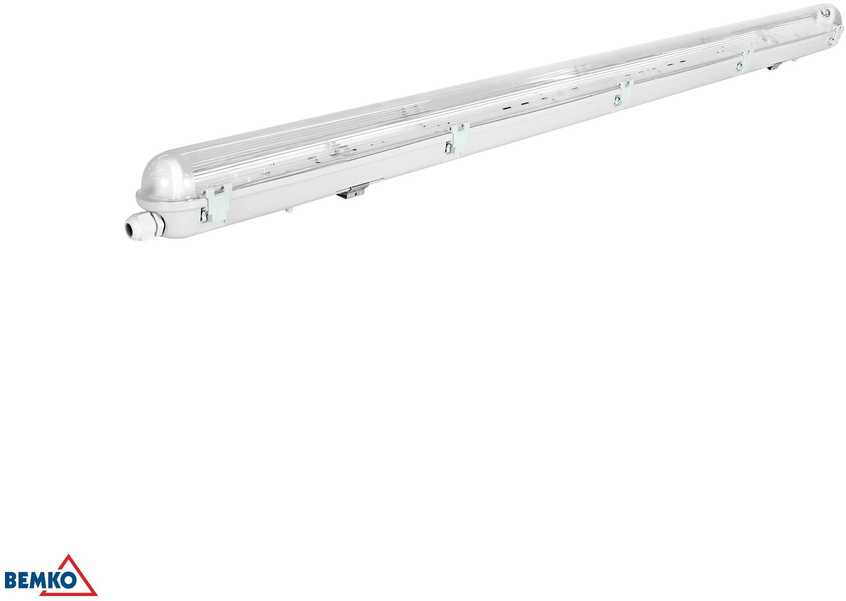Bemko Linijinis šviestuvas EMPTY OHT, T8, 120cm, IP65