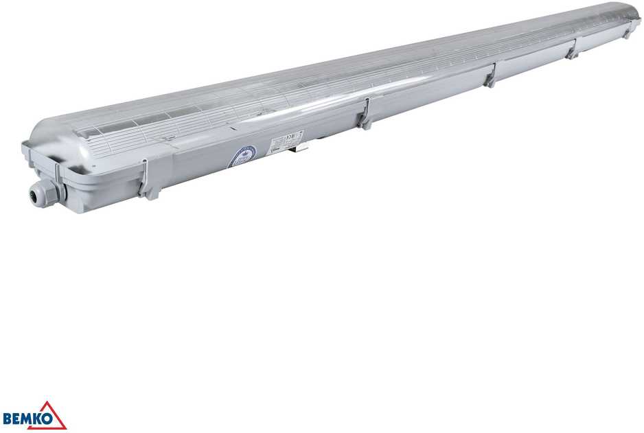 Bemko Linijinis šviestuvas EMPTY OHT, T8, 120cm, IP65