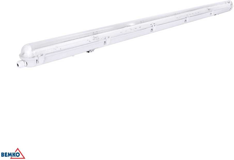 Bemko Linijinis šviestuvas EMPTY OHT, T8, 150cm, IP65