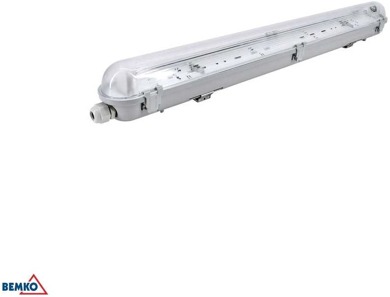 Bemko Linijinis šviestuvas EMPTY OHT, 2xT8, 60cm, IP65