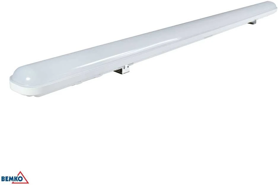 Lubinis šviestuvas Bemko 36W LED linijinis šviestuvas SOLIS, baltas, 4000K, IP65